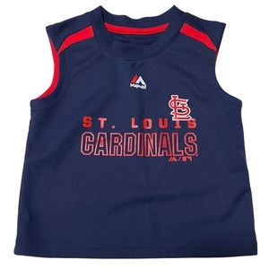 Majestic St. Louis Cardinals Blue Boys Tank